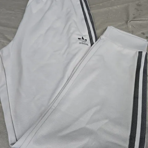 ADIDAS LOGO JOGGERS, GREY - UK SIZE XL
