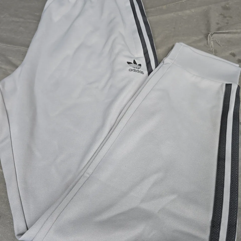 ADIDAS LOGO JOGGERS, GREY - UK SIZE XL