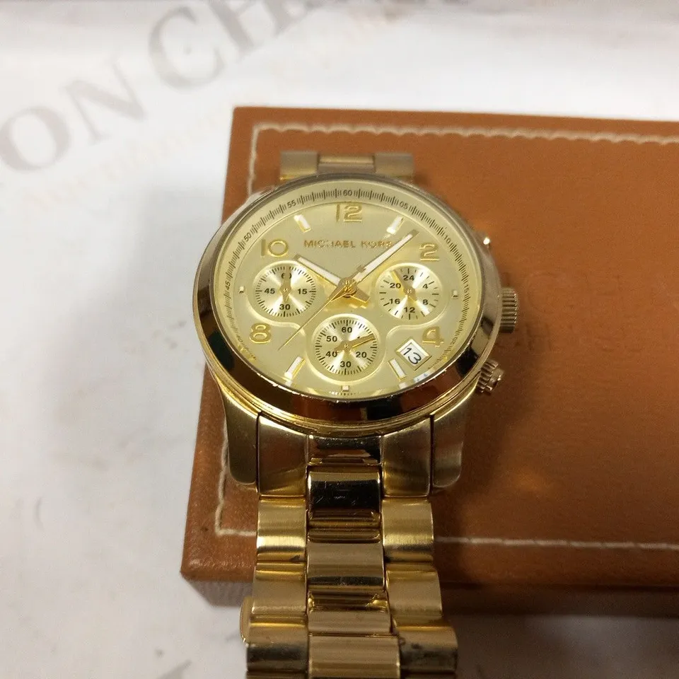 BOXED MICHAEL KORS MK5055 WRIST WATCH
