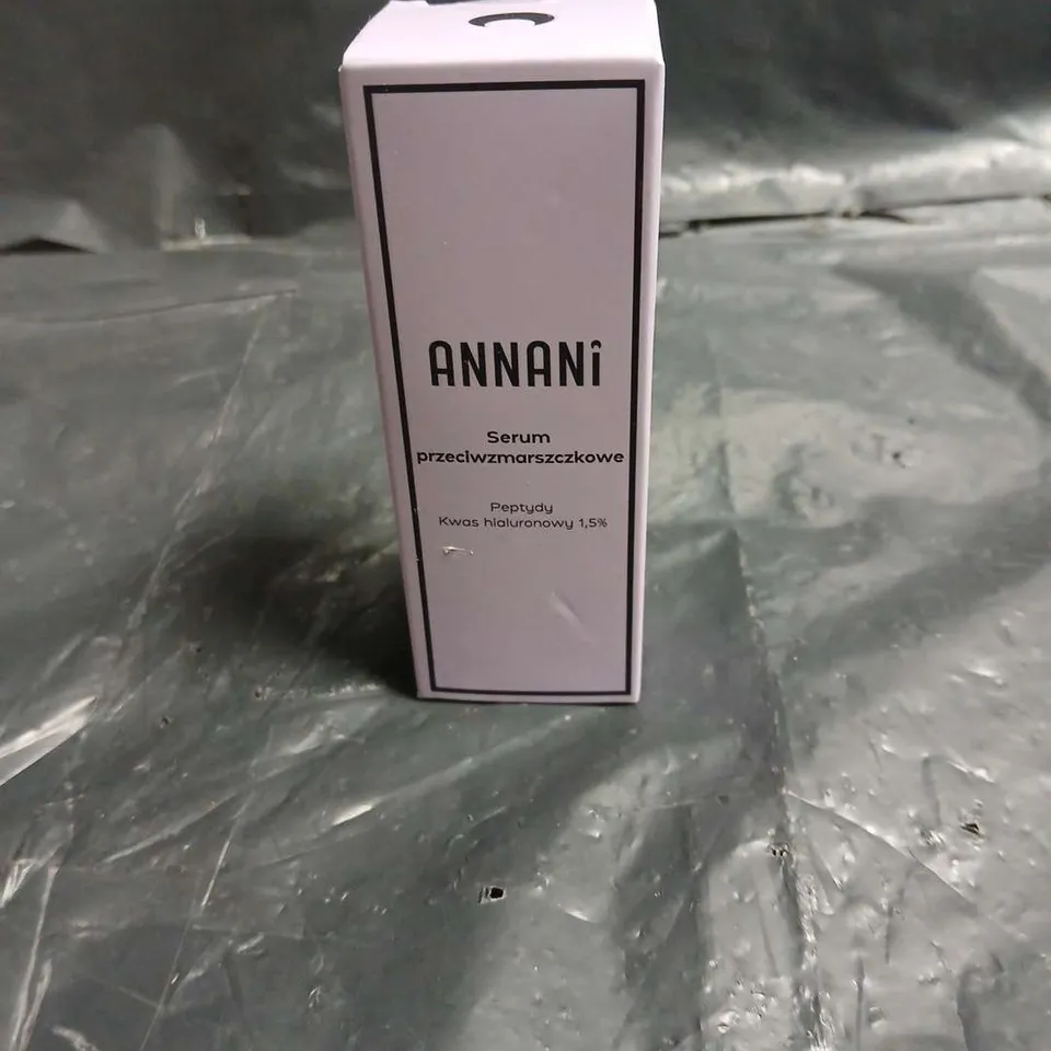 ANNANI ANTI-WRINKLE SERUM 30 ML – BOXED