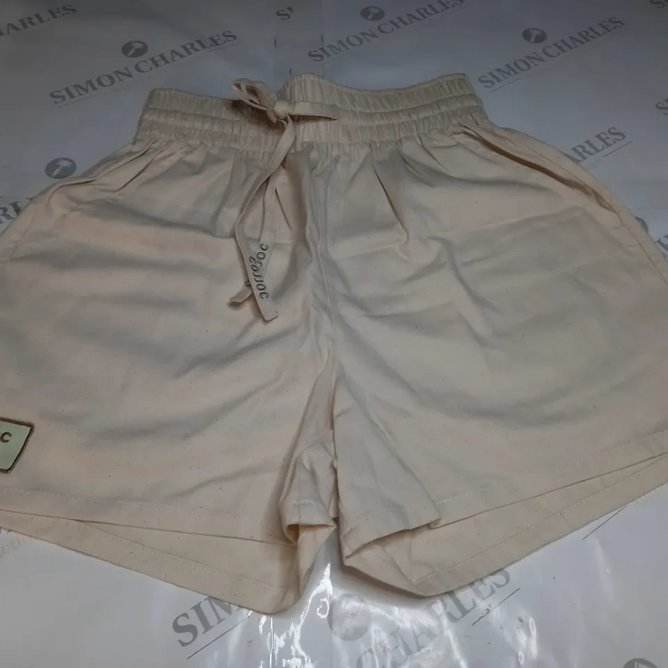 COJJOC COTTON SHORTS IN BEIGE - SMALL