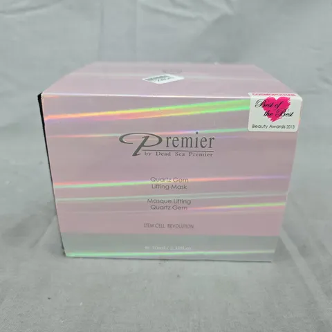 PREMIER BY DEAD SEA PREMIER QUARTZ GEM LIFTING MASK - 70ML