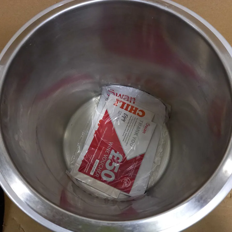 SWAN SOUP KETTLE - BLACK