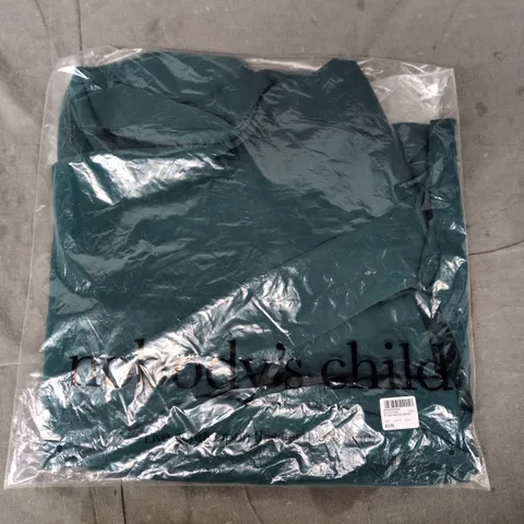 BAGGED NOBODY'S CHILD BLAIR MIDAXI DRESS IN GREEN SIZE UK 8