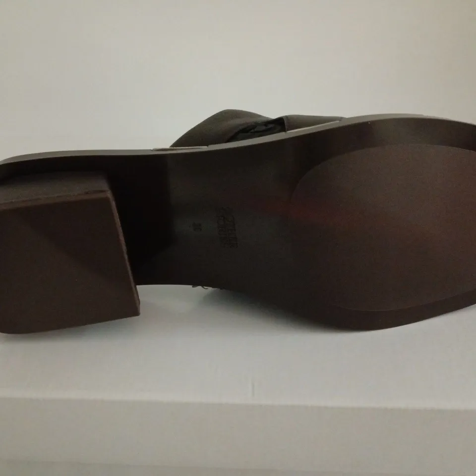 & OTHER STORIES BROWN SHOES SIZE 38 BOXED