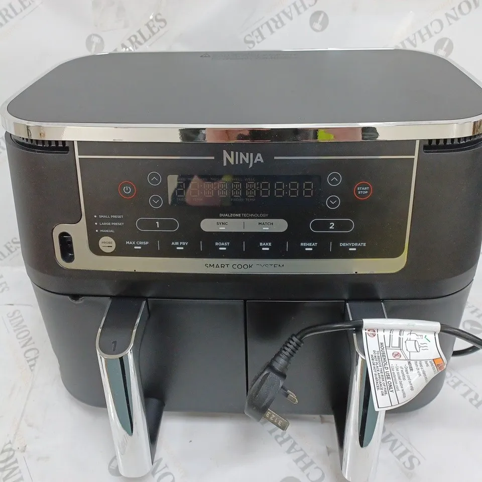 NINJA FOODI MAX DUAL ZONE 9.5L AIR FRYER AF451UK