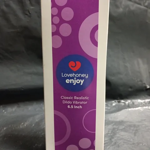 LOVEHONEY ENJOY CLASSIC REALISTIC DILDO VIBRATOR – 6.5 INCH