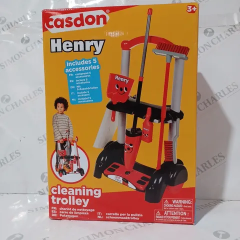 BOXED CASON HENRY CLEANING TROLLEY