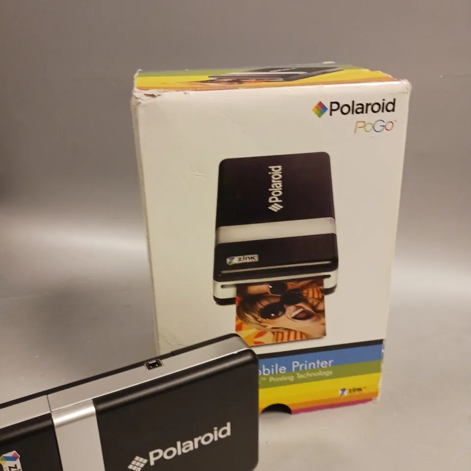 BOXED POLAROID POGO INSTANT MOBILE PRINTER 