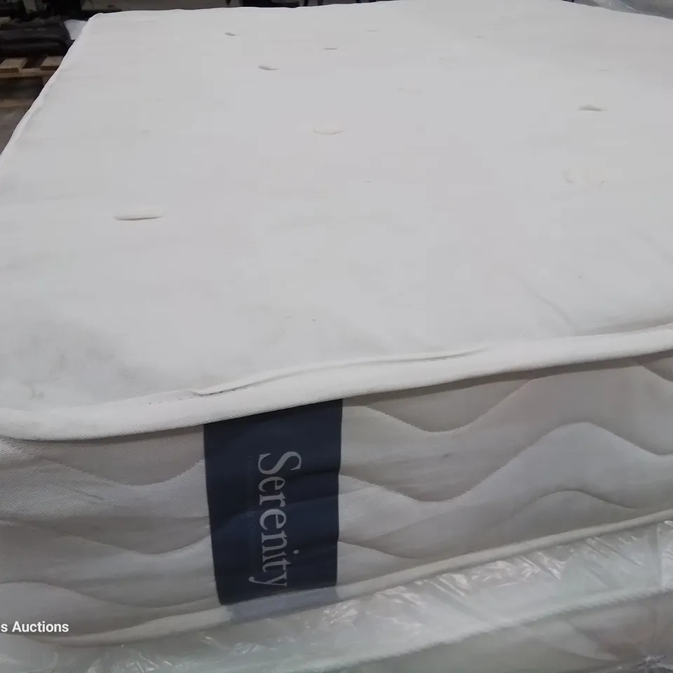 UNBAGGED ALIA SERENITY EGYPTIAN COTTON COIL 4'6" MATTRESS 