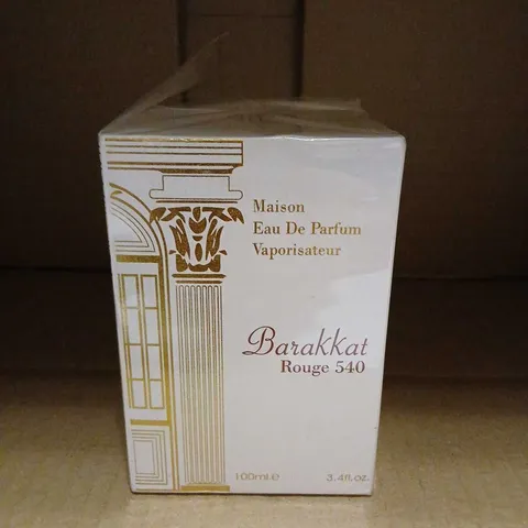 BOXED MAISON BARAKKAT ROUGE 540 PERFUME EAU DE PARFUM 100ML
