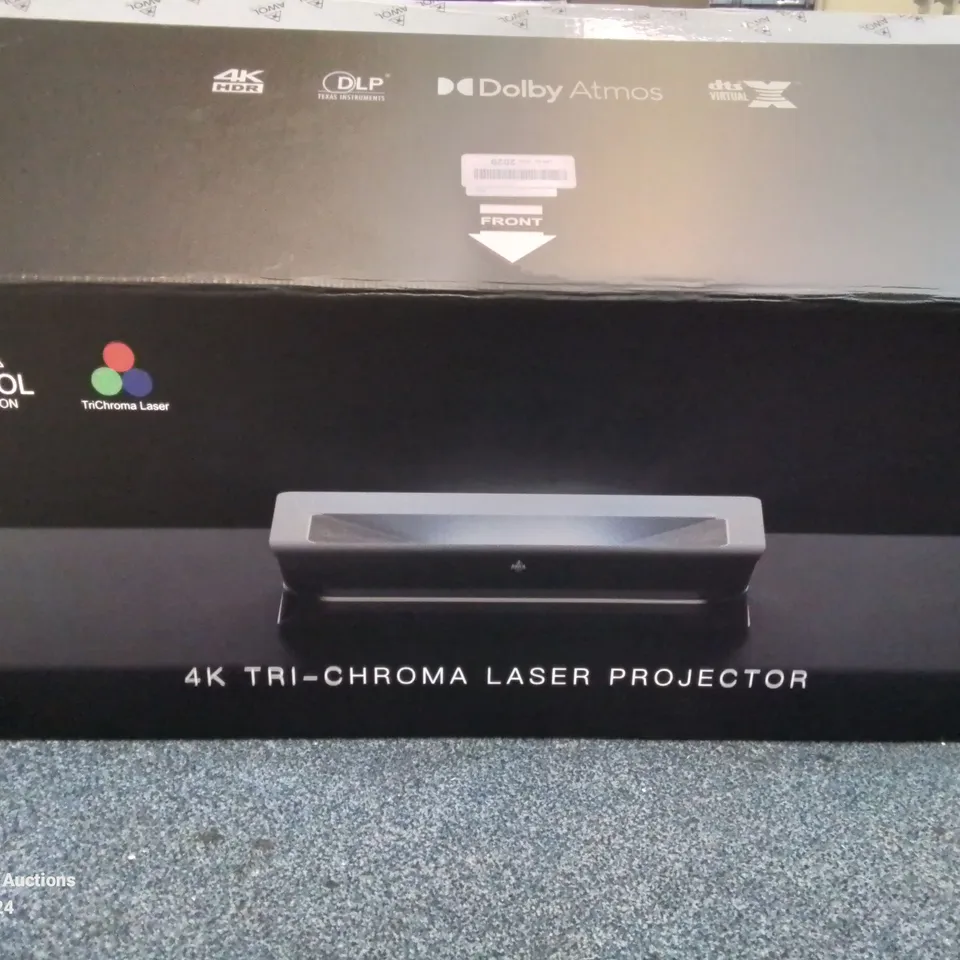 BOXED AWOL Vision LTV-3000 Pro Projector, 3840 x 2160 4K UHD, 3,000 ANSI Lumen [POWERS ON AND DISPLAYS SCREEN]