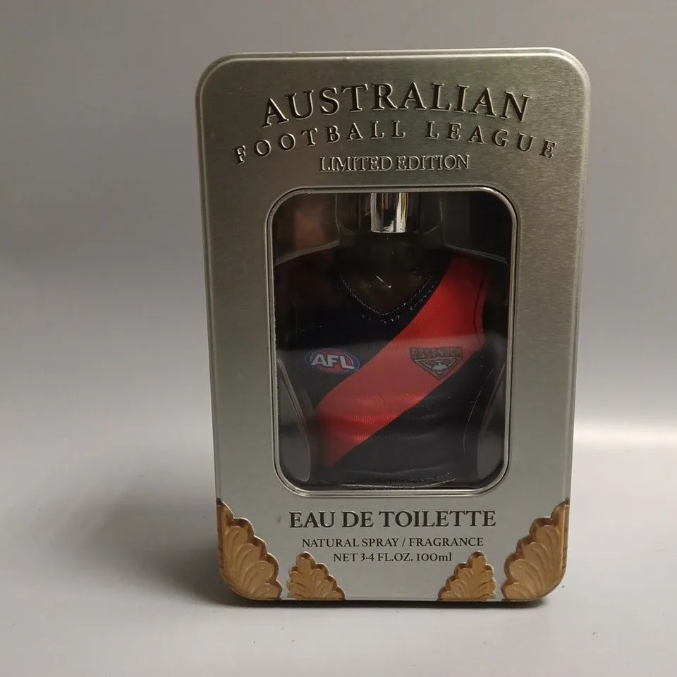 APPROXIMATELY 4 AUSTRALIAN FOOTBALL LEAGUE LIMITED EDITION EAU DE TOILETTE (100ml) (ESSENDON)