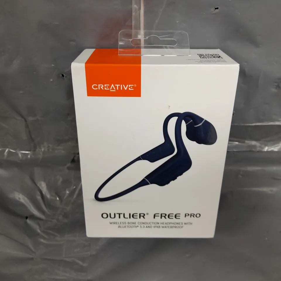 BOXED CREATIVE OUTLIER FREE PRO WIRELESS BONE CONDUCTION HEADPHONES