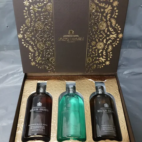 BOXED MOLTON BROWN WOODY & AROMATIC BODY CARE COLLECTION