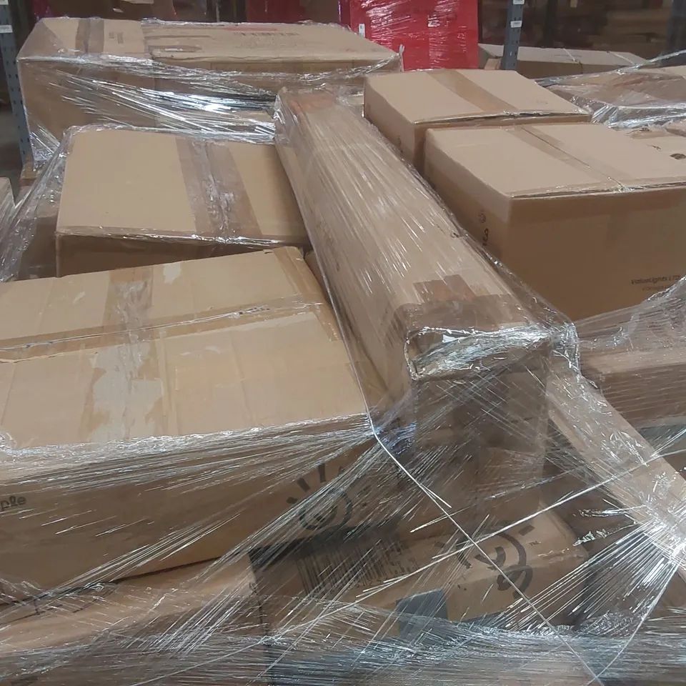 PALLET CONTAINING A VERY LARGE QUANTITY OF ASSORTED DESIGNER LIGHTING PRODUCTS