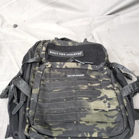 CAMOUFLAGE TACTICAL BACKPACK WITH MOLLE – BUILT FOR ATHLETES