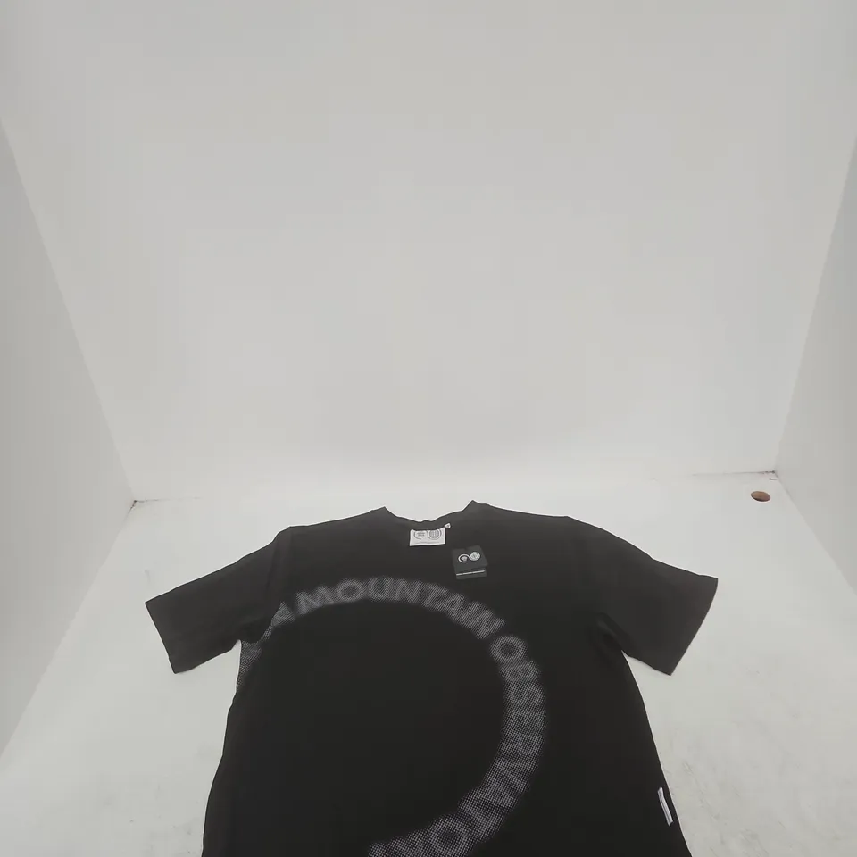 PURPLE MOUNTAIN OBSERVATORY T-SHIRT – BLACK, SIZE M