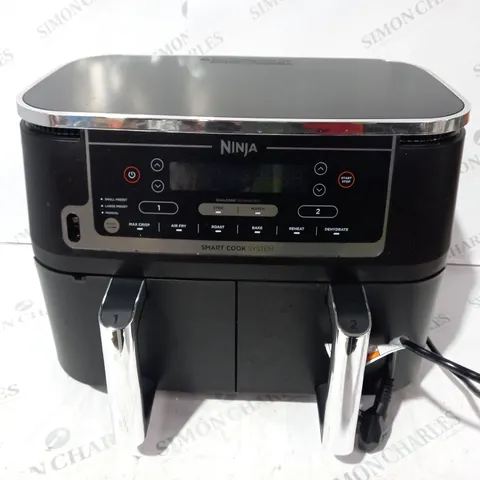 BOXED NINJA FOODI MAX 9.5L DUAL ZONE AIRFRYER AF451UK