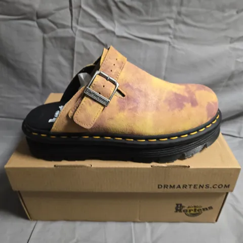 BOXED PAIR OF DR.MARTENS ZEBZAG MULE - UK SIZE 7