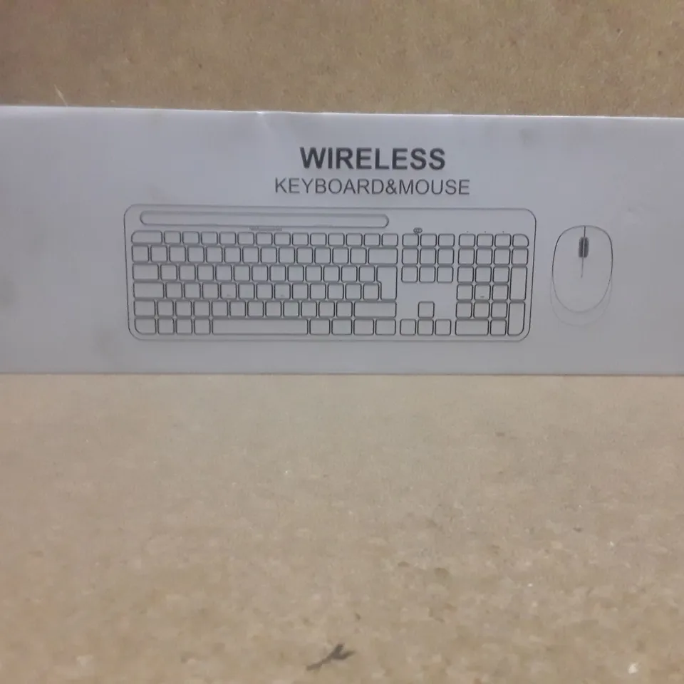 BOXED WIRELESS KEYBOARD AND MOUSE 