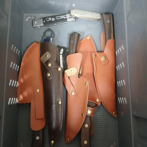 BOX OF APROX 8 KNIFES - COLLECTION ONLY