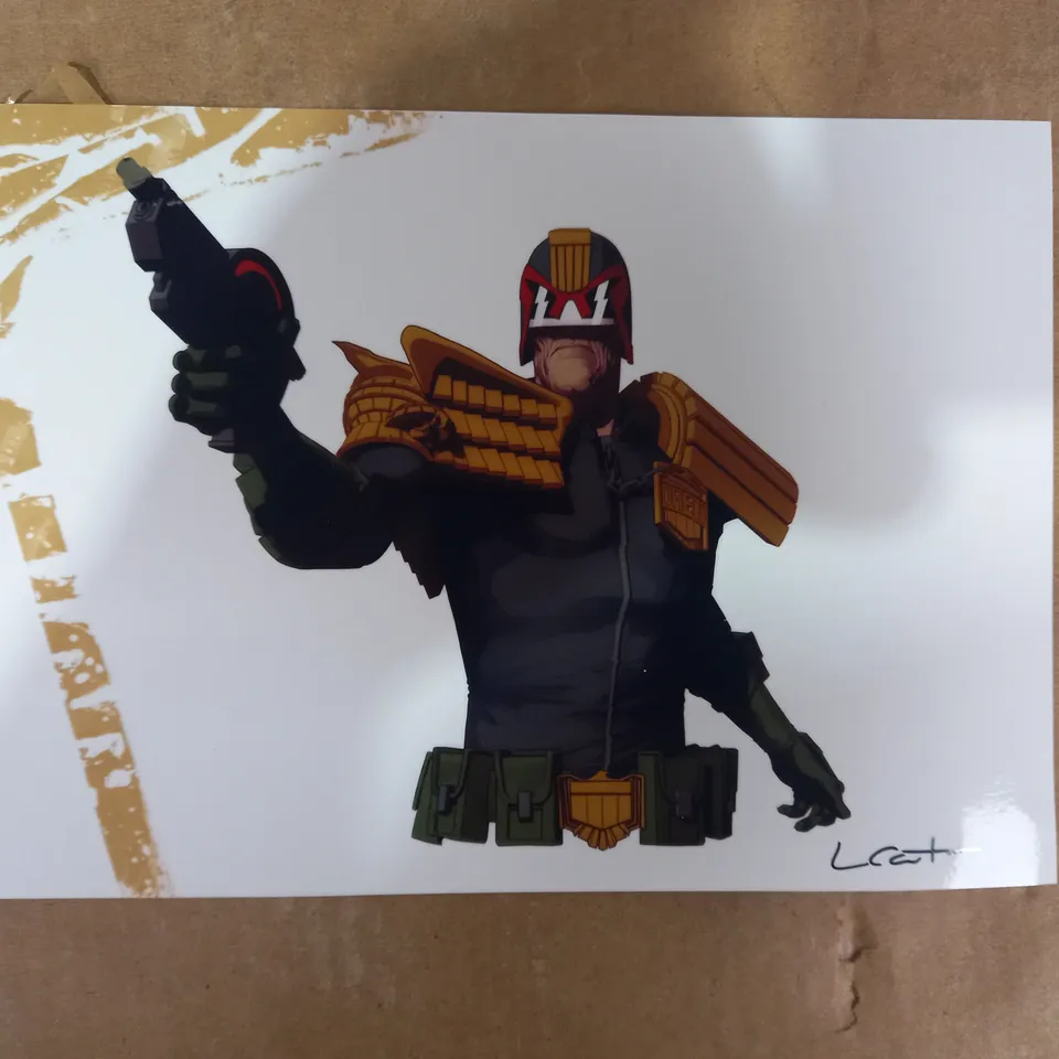 LEE CARTER ASSORTED SIGNED ARTWORK WITH ARTBOOK