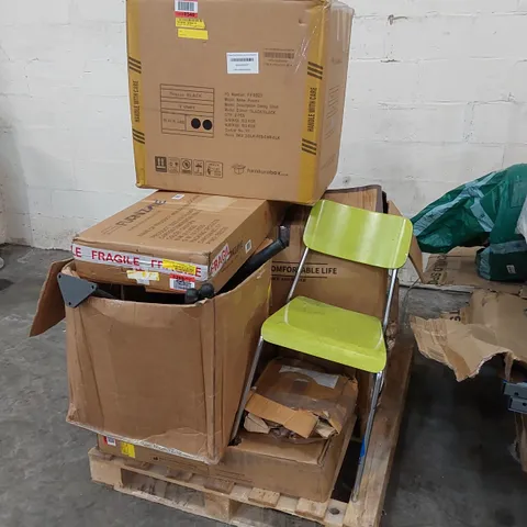 PALLET TO CONTAIN ASSORTED BOXED FURNITURE AND FURNITURE PARTS