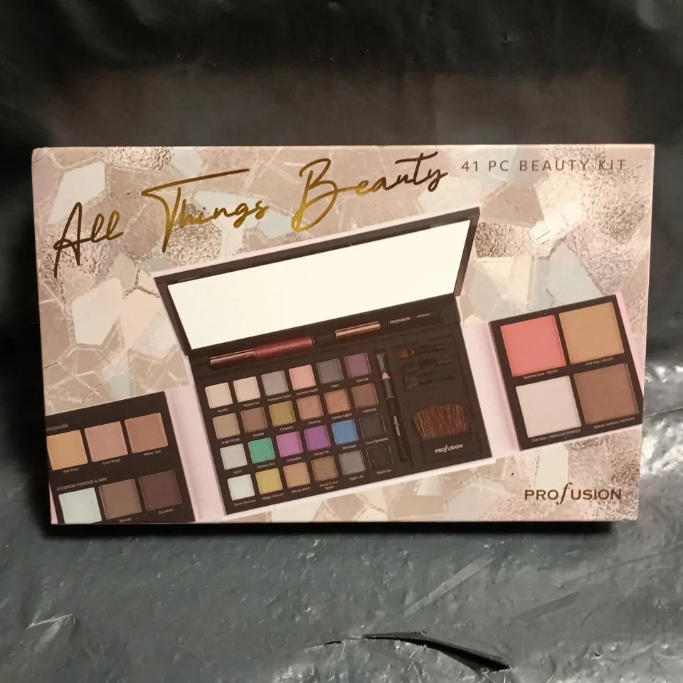SEALED ALL THINGS BEAUTY PROFUSION 41-PIECE BEAUTY SET