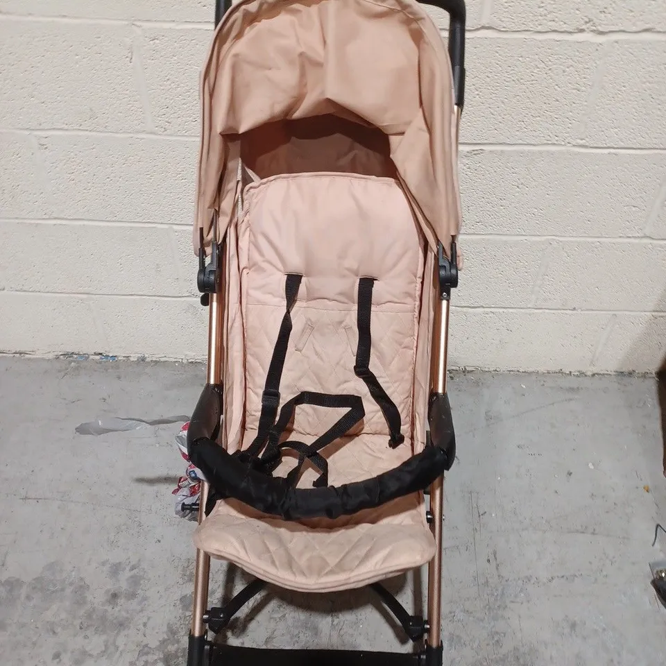 MY BABIIE BILLIE FAIERS MB51 ROSE GOLD & BLUSH STROLLER - COLLECTION ONLY  RRP £139.99