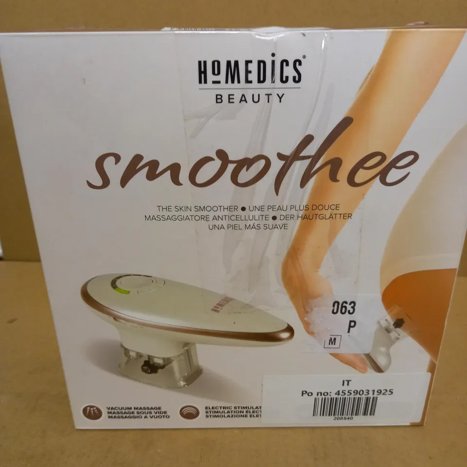 BOXED HOMEDICS BEAUTY SMOOTHEE THE SKIN SMOOTHER