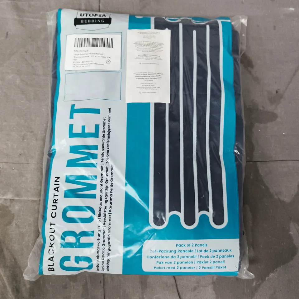 UTOPIA GROMMET BLACKOUT CURTAINS
