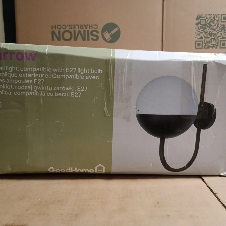 BOXED GOODHOME JARROW WALL LIGHT