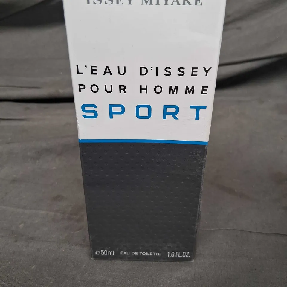 BOXED AND SEALED ISSEY MIYAKE L'EAU D'ISSEY POUR HOMME SPORT EAU DE TOILETTE 50ML