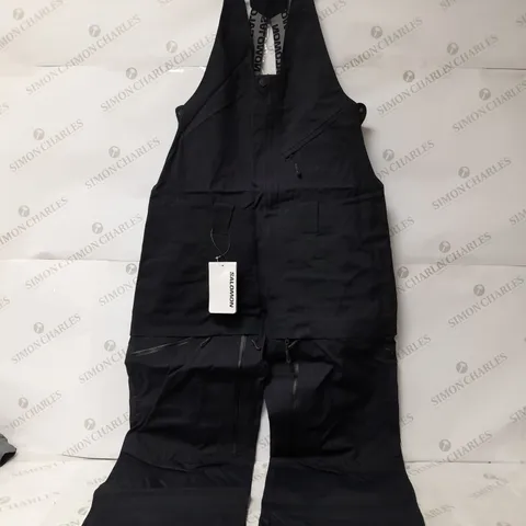 SALOMON STRAP PANTS IN BLACK - MEDIUM