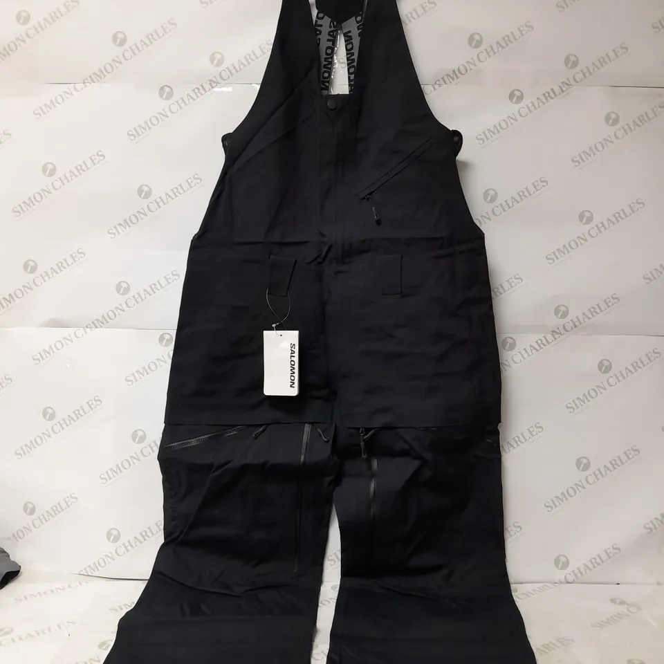 SALOMON STRAP PANTS IN BLACK - MEDIUM