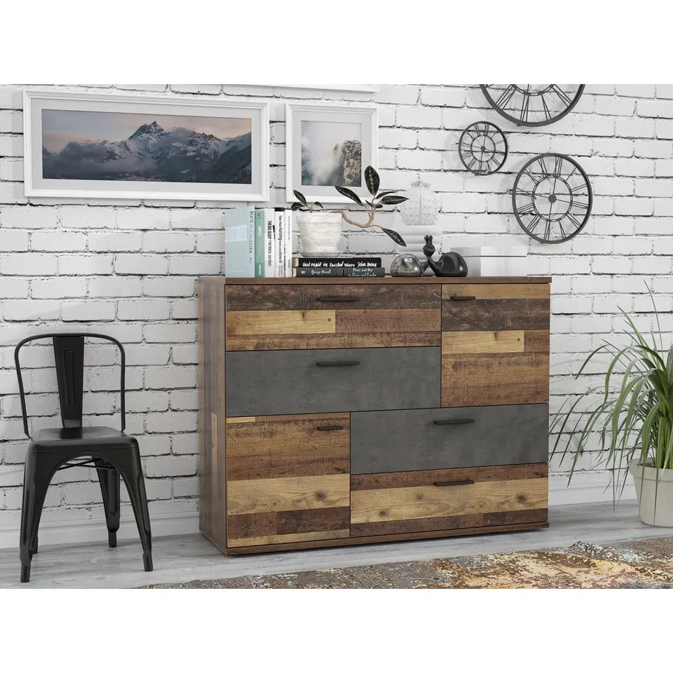 BOXED BLAIR 124.9CM SIDEBOARD (2 BOXES)