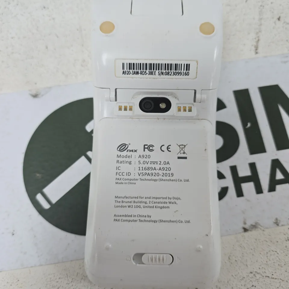 DOJO A920 SMARTPHONE – WHITE