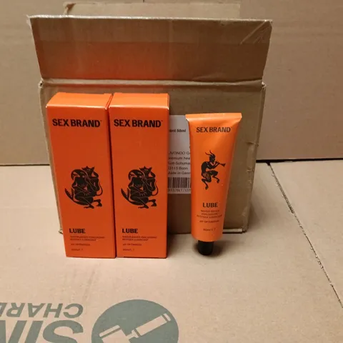 LOT OF 12 SEX BRAND 50ML WATER BASED LUBE