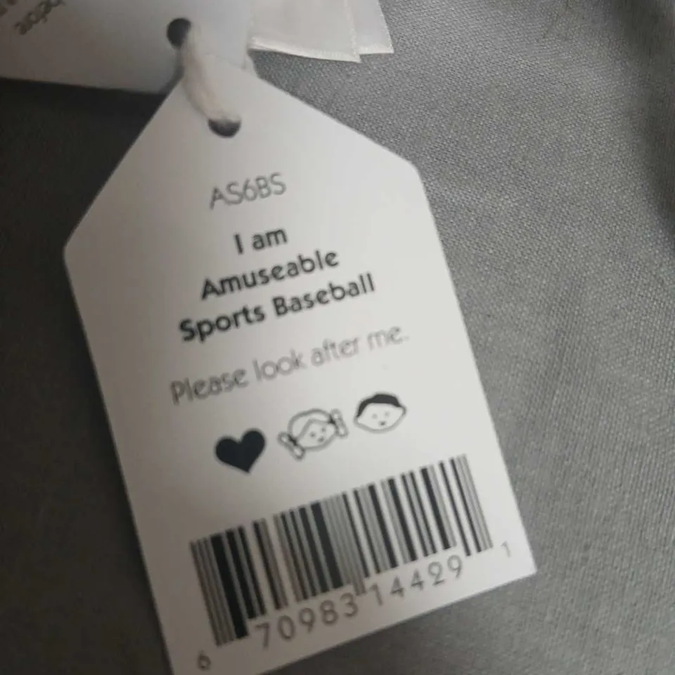 AMUSEABLES SPORTS BASEBALL & TENNIS BALL PLUSH SET BY JELLYCAT