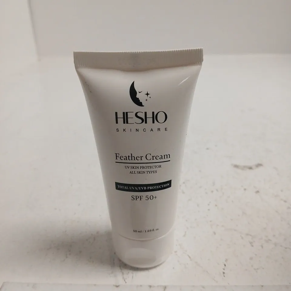 HESHO SKINCARE FEATHER CREAM SPF 50+ – SUN CARE