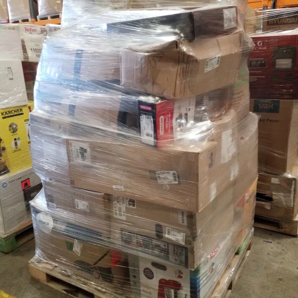 PALLET OF APPROXIMATELY ASSORTED HOUSEHOLD & ELECTRICITY PRODUCTS INCLUDING 