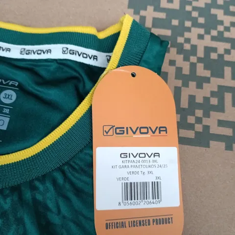 GIVOVA Panetolikos 24/25 Verde Football Jersey – Men’s 3XL