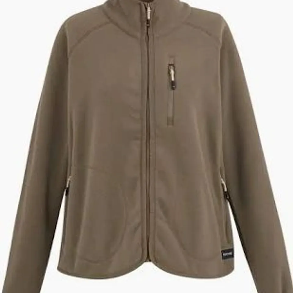 BRAND NEW REGATTA WOMEN'S FRANKIE FULL ZIP FLEECE MOCHA SIZE 14