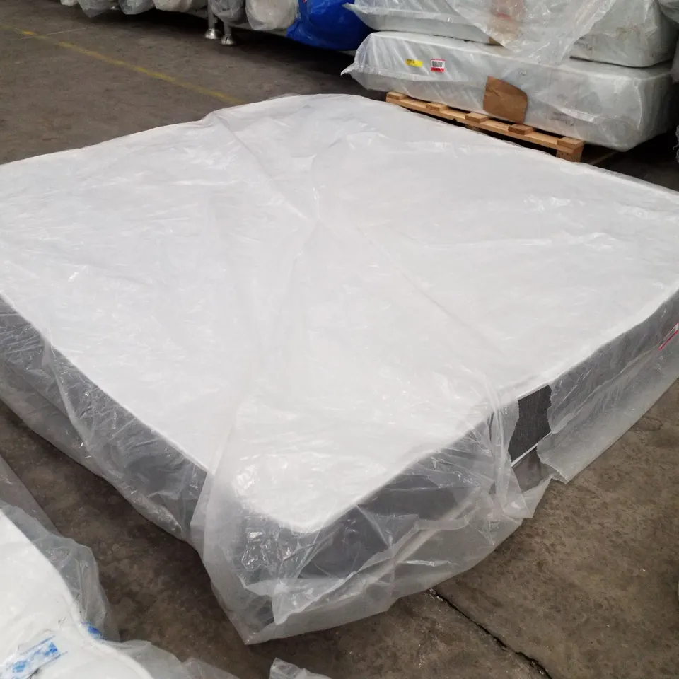 QUALITY BAGGED MEMORY FOAM SPRUNG OPEN COIL SUPER KING SIZE 6FT MATTRESS