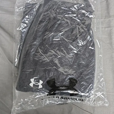 BAGGED UNDER ARMOUR UA RIVAL COTTON JOGGER – BLACK – UK SIZE S (SMALL)
