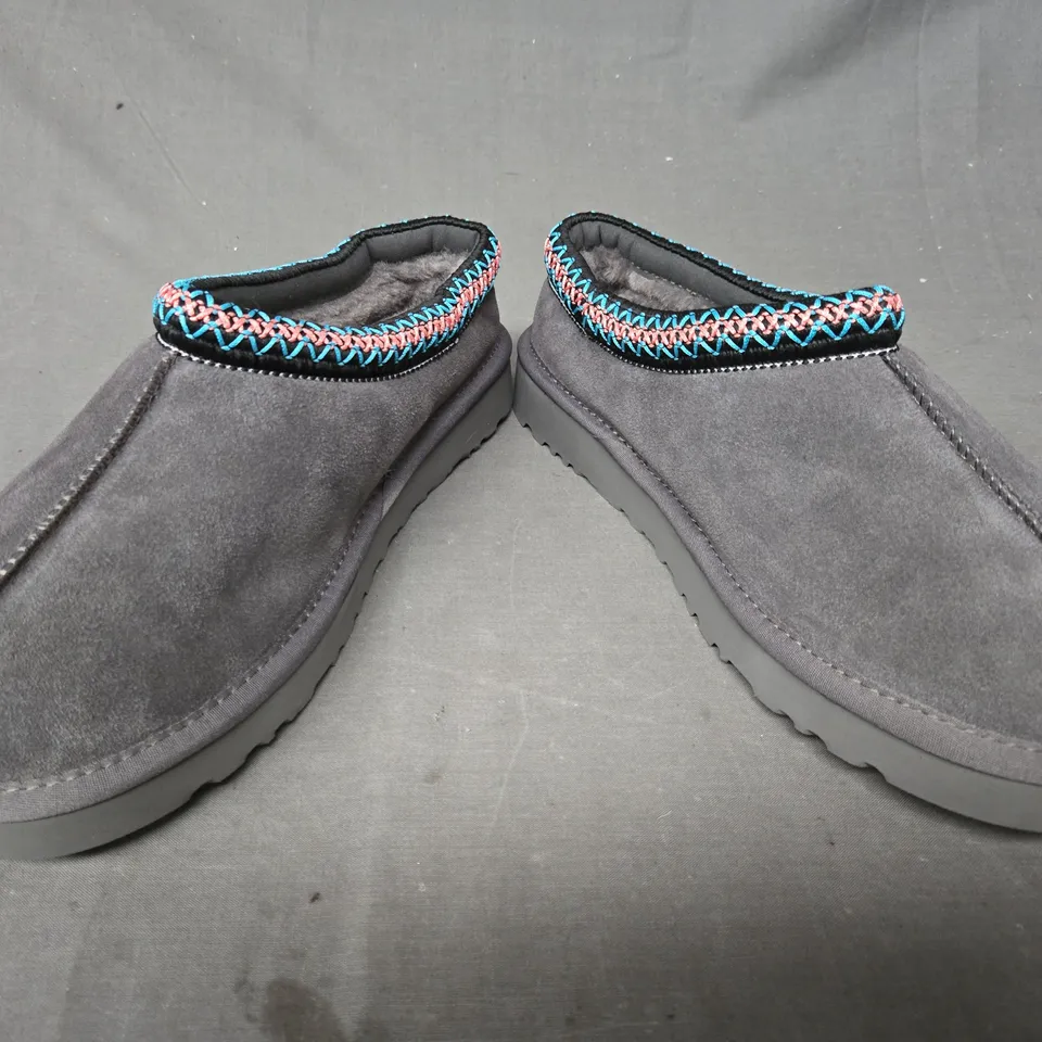 PAIR OF UGG SHOES IN GREY UK SIZE 8