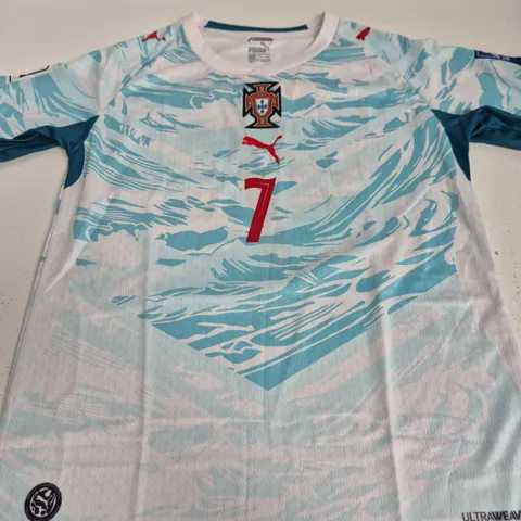 PORTUGAL NATIONAL TEAM AWAY SHIRT β RONALDO 7 - SIZE UNSPECIFIED - KIDS