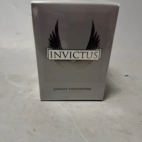 BOXED AND SEALED PACO RABANNE INVICTUS EAU DE TOILETTE 100ML