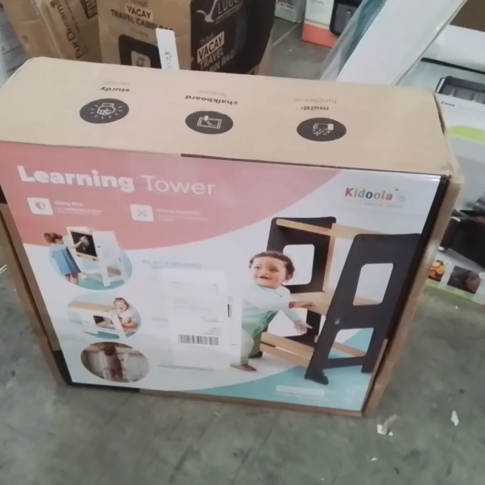 BOXED KIDOOLA LEARNING TOWER 